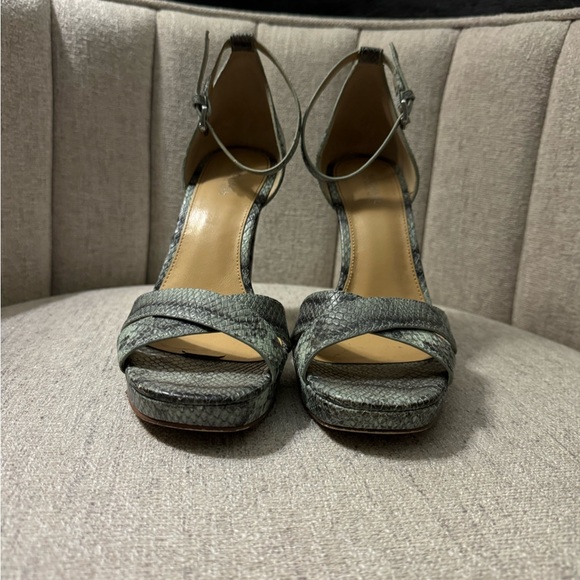 Michael Kors Diva Snake Print High Heels - Picture 4 of 7